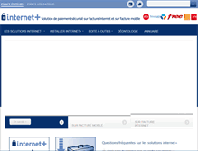 Tablet Screenshot of internetplus.fr